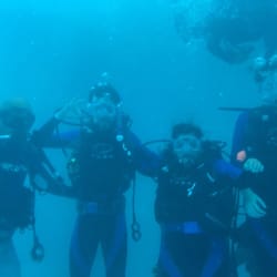 Aiyanar Beach and Dive Resort - The underwater gang