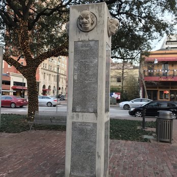 Market Square Park - Plaque - Dog Parks Near Me - Houston, Texas Market Square Park - Plaque - Dog Parks Near Me - Houston, Texas