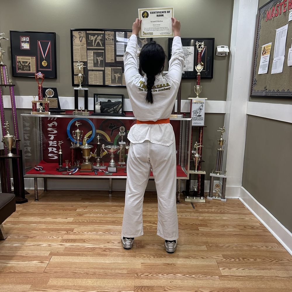 MASTERS Tae Kwon Do Academy Logo