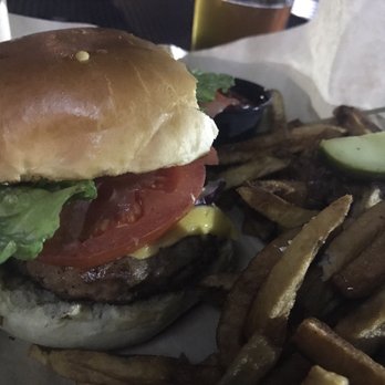 Spring House Brewing Company - Five dollar burger worth it! - Breweries Near Me - Lancaster, Pennsylvania