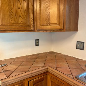 McMahon Handiwork - Drywall replace after tile removal for start of kitchen upgrade. - Handyman Near Me McMahon Handiwork - Drywall replace after tile removal for start of kitchen upgrade. - Handyman Near Me