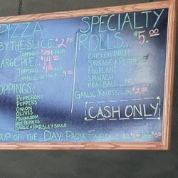 Best Pies Pizzeria and Restaurant - menu board