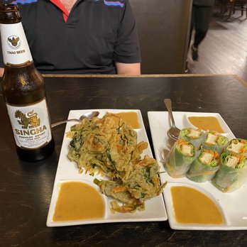Thai Spice - Tofu spring roll and fried spinach - Thai Near Me - Hendersonville, North Carolina Thai Spice - Tofu spring roll and fried spinach - Thai Near Me - Hendersonville, North Carolina