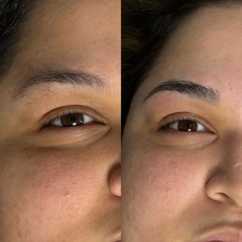 Amos Glow Studio - Before & After: brow wax and tint. - Waxing Near Me - Manassas, Virginia Amos Glow Studio - Before & After: brow wax and tint. - Waxing Near Me - Manassas, Virginia