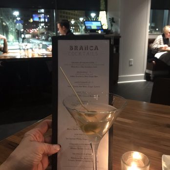 Branca Midtown - Dirty Martini-nice drink menu - Pizza Near Me - Rochester, New York