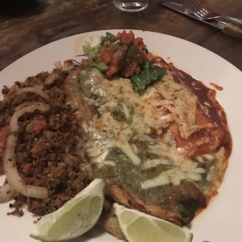 El Charro Cafe - Combo plate. Very good. - Mexican Near Me - Oro Valley, Arizona