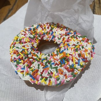 Do-Rite Donuts & Chicken - Birthday cake donut - Donuts Near Me - Chicago, Illinois