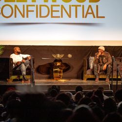 Hollywood confidential panel with Tyrese Gibson.