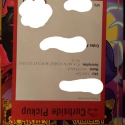 Best Buy - Las Vegas - A sticker slapped onto my game.