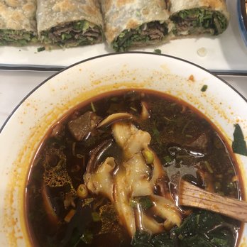 Noodle St - Spicy Beef Rice Noodle Soup and Beef Roll Pancake - Noodles Near Me - Pasadena, California Noodle St - Spicy Beef Rice Noodle Soup and Beef Roll Pancake - Noodles Near Me - Pasadena, California