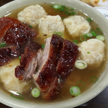 Shun Won Chinese Restaurant - roast duck and wonton noodle soup. - Cantonese Near Me - Flushing, New York Shun Won Chinese Restaurant - roast duck and wonton noodle soup. - Cantonese Near Me - Flushing, New York