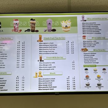 Miss Tea - Bubble Tea Near Me - Miami, Florida