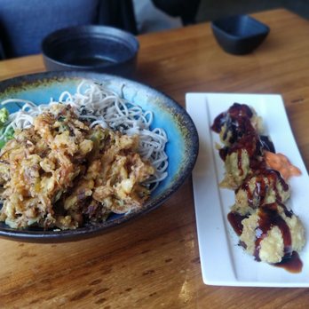 Shizen - Zaru soba & Fried mushroom. - Sushi Bars Near Me - San Francisco, California Shizen - Zaru soba & Fried mushroom. - Sushi Bars Near Me - San Francisco, California