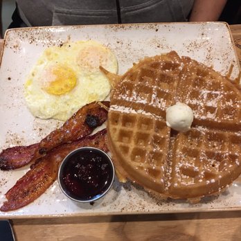 First Watch - Tri-Fecta with a waffle - Breakfast & Brunch Near Me - Troy, Michigan First Watch - Tri-Fecta with a waffle - Breakfast & Brunch Near Me - Troy, Michigan