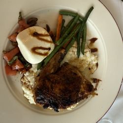 Wildfire Grill - The chicken and fresh mots and creamy mashed potatoes and green was to die for!