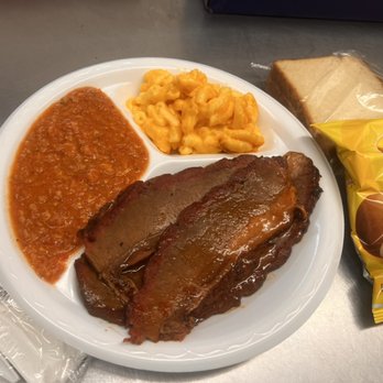 Big Oak Bbq - Brisket plate - Barbeque Near Me - Ila, Georgia