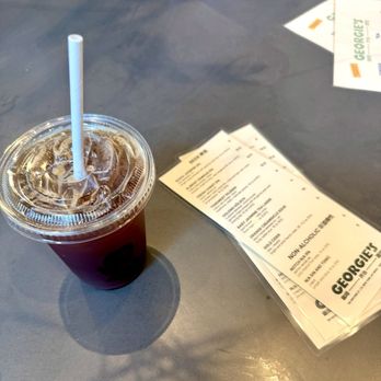 Georgie's - Iced Americano - Hong Kong Style Cafe Near Me - New York, New York
