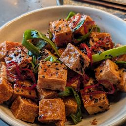 Fried tofu Fried tofu