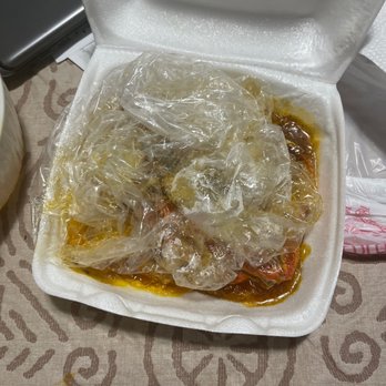 The Yummy Crab - a plastic container of food - Seafood Near Me - Indianapolis, Indiana The Yummy Crab - a plastic container of food - Seafood Near Me - Indianapolis, Indiana