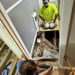 Smith County Contracting - Gutting floors to remove mold
