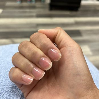 Lucky Nails - Manicure with colorless polish - Nail Salons Near Me - San Francisco, California Lucky Nails - Manicure with colorless polish - Nail Salons Near Me - San Francisco, California