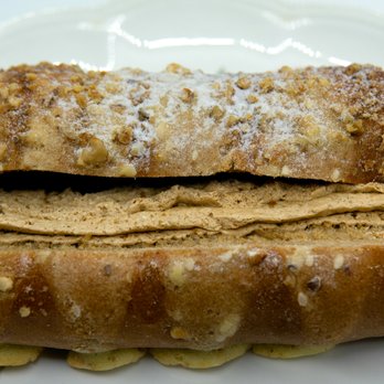 Wheatfield Bakery - Coffee with Walnut Bun (take-out): $1.85 - Bakeries Near Me - Brooklyn, New York
