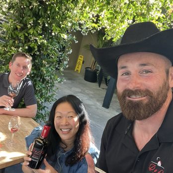 Doffo Wines - Jake helped us with our tasting! - Wineries Near Me - Temecula, California