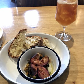 Mercantile - Burrata - fig and burrata with bread - New American Near Me - Denver, Colorado Mercantile - Burrata - fig and burrata with bread - New American Near Me - Denver, Colorado