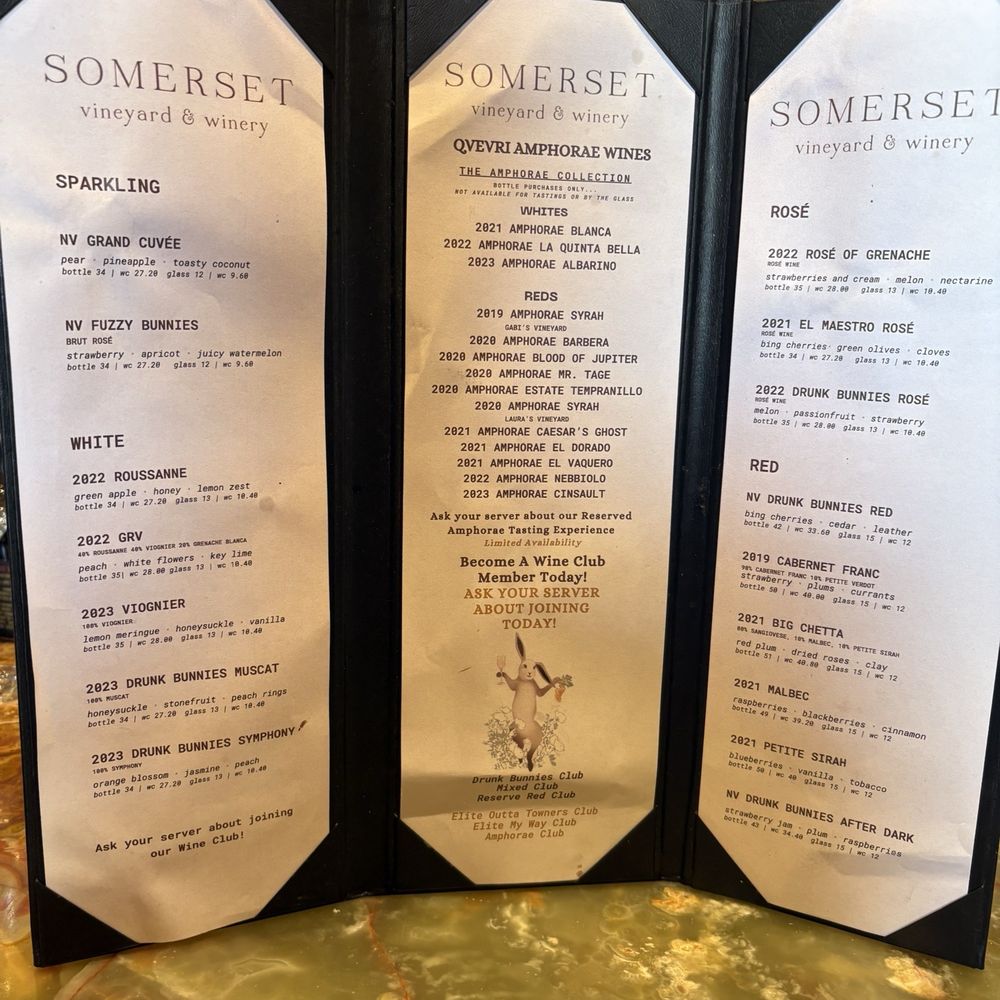 Somerset Vineyard and Winery - Menu - Wineries Near Me - Temecula, California Somerset Vineyard and Winery - Menu - Wineries Near Me - Temecula, California