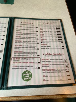Menu photo 2 Marinaro's Larkin Tavern Buffalo, NY Menu photo 2 Marinaro's Larkin Tavern Buffalo, NY