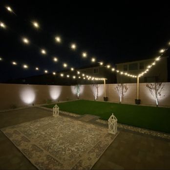 Southwest Lawnscape - It looks amazing at night! - Landscaping Near Me