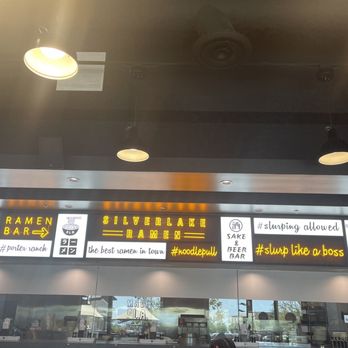 Silverlake Ramen - Signage - Ramen Near Me - Porter Ranch, California