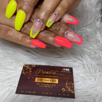 Paradise Nails & Spa - These are a few pictures of the work Lynn has done over the years. - Nail Salons Near Me - Laurel, Maryland