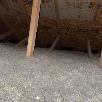 Green Attic Insulation - Baffles were installed and loose fill was blown in to a depth of 18" giving an R-60 value. - Insulation Installation Near Me - Mount Prospect, Illinois Green Attic Insulation - Baffles were installed and loose fill was blown in to a depth of 18" giving an R-60 value. - Insulation Installation Near Me - Mount Prospect, Illinois