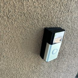 Ring doorbell hardwired install with mounting plate