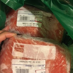 Photo of Smart Fish Company - Los Angeles, CA, United States. STEELEAD SALMON--steelhead is trout not salmon. they claim it was wild caught when it's not in season. farmed trout as wild salmon, liars