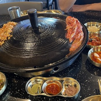 SOT BBQ - Banchan, kimchi, bean sprout, radish, cucumber, garlic, jalapeño, ssamjang - Korean Near Me - San Diego, California SOT BBQ - Banchan, kimchi, bean sprout, radish, cucumber, garlic, jalapeño, ssamjang - Korean Near Me - San Diego, California