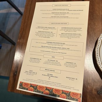 Nadu - Menu (ala carte) - Indian Near Me - Chicago, Illinois Nadu - Menu (ala carte) - Indian Near Me - Chicago, Illinois