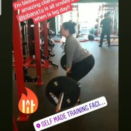 Always a great workout here at self made!