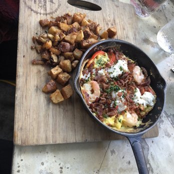 Breakfast Republic - Shrimp skillet/hash,yummm - Breakfast & Brunch Near Me - San Diego, California