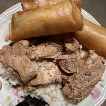 Elsie's Egg Rolls - Best Pork Adobo EVER!!! - Filipino Near Me - Hutto, Texas