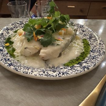 kann - Halibut steak with pineapple coconut sauce - Caribbean Near Me - Portland, Oregon kann - Halibut steak with pineapple coconut sauce - Caribbean Near Me - Portland, Oregon