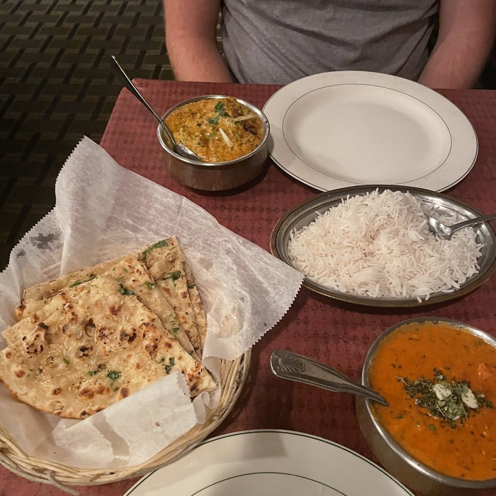 Aamantran Indian Cuisine - 35.Murgh Korma 53. Panner Lajawab 130a. Garlic Naan - Indian Near Me - Toms River, New Jersey Aamantran Indian Cuisine - 35.Murgh Korma 53. Panner Lajawab 130a. Garlic Naan - Indian Near Me - Toms River, New Jersey