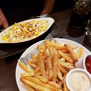 The Sweet Sap - Truffle Fries and Four Cheese Mac & Cheese - New American Near Me - Flushing, New York The Sweet Sap - Truffle Fries and Four Cheese Mac & Cheese - New American Near Me - Flushing, New York