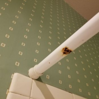 Habitat Suites - Shower curtin rod. - Hotels Near Me - Austin, Texas