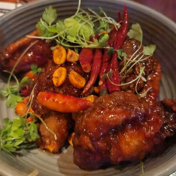 Sampan - Kungpao chicken wings - Asian Fusion Near Me - Philadelphia, Pennsylvania Sampan - Kungpao chicken wings - Asian Fusion Near Me - Philadelphia, Pennsylvania