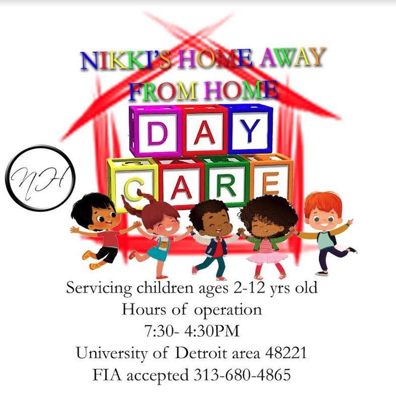 Nikki's Home Away From Home Licensed Daycare - childcare center in Detroit, MI