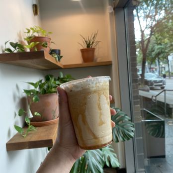 Sip Stir Coffee House - Salted caramel frost - Coffee & Tea Near Me - Dallas, Texas Sip Stir Coffee House - Salted caramel frost - Coffee & Tea Near Me - Dallas, Texas