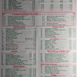 Great Wall Kitchen - Menu