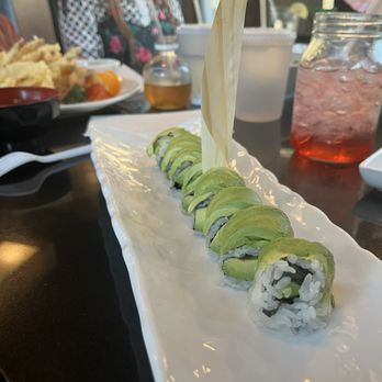 Yamashiro - Avocado roll and a Shirley Temple. - Japanese Near Me - Redondo Beach, California Yamashiro - Avocado roll and a Shirley Temple. - Japanese Near Me - Redondo Beach, California